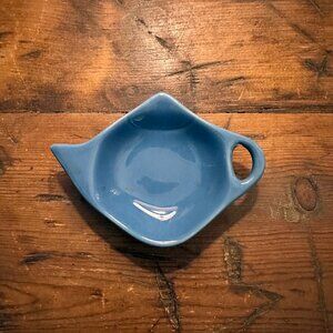Hues 'N' Brews Blue Ceramic Spoon Rest